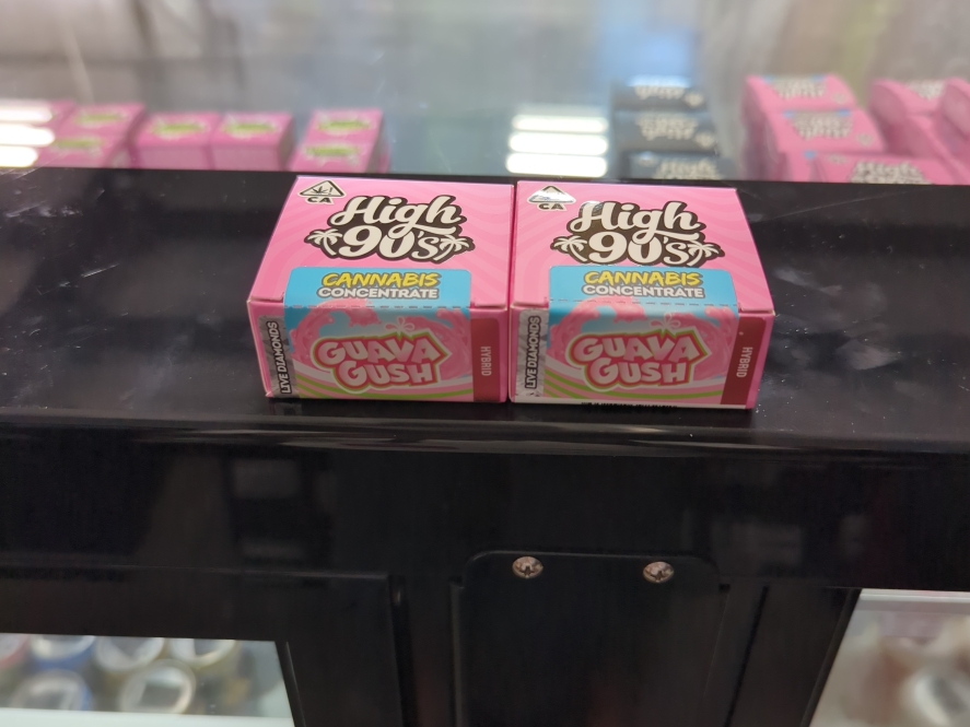 High 90's Guava Gush 1g Live Diamond Concentrate