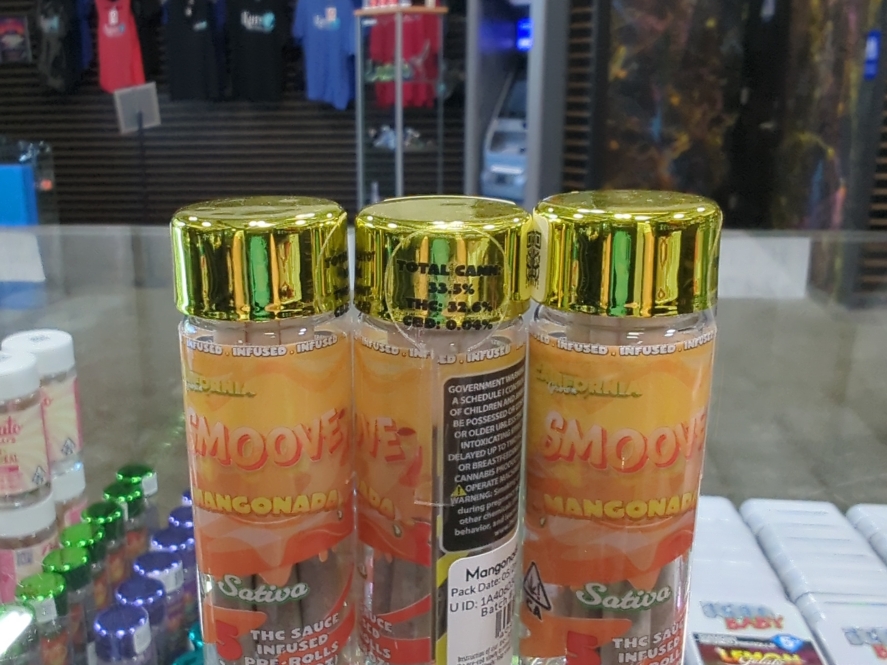 Smoove Mangonada .7g 5 Pack Infused Preroll