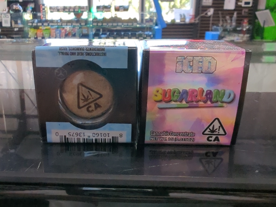 ICED Sugarland 1g Diamond Hash Concentrate