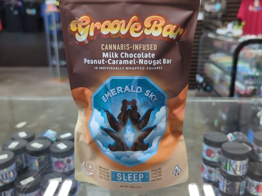 Emerald Sky Groove Bar Sleep 100mg Edibles