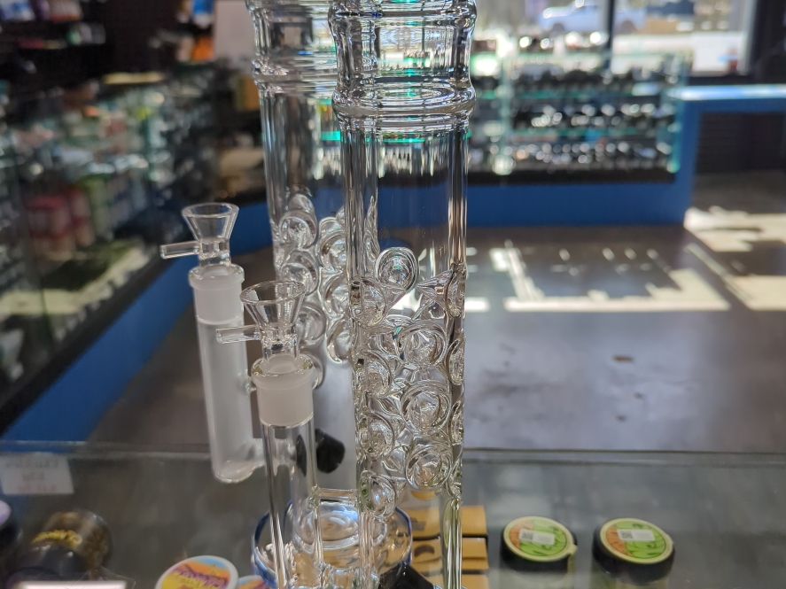 14" GoG Straight Shooter Water Pipe-Ice Pinch