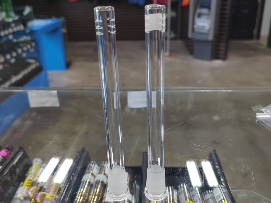 18.8MM Male to 14.5MM Female Glass On Glass Downstem Long