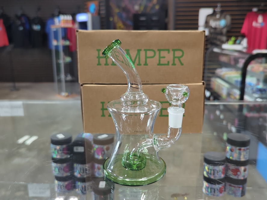 7" Hemper Hourglass V2 Glass Bong
