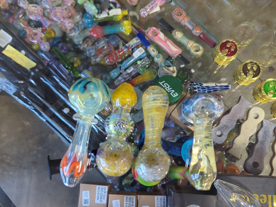 4 - 4.5" Colorful Glass Hand Pipe