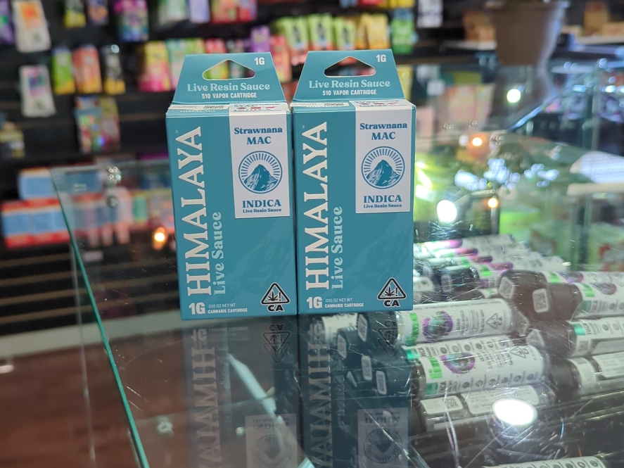 Himalaya Strawnana Mac 1g Live Resin Cartridge