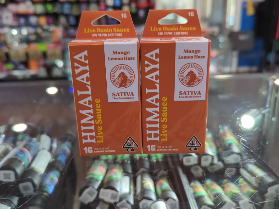 Himalaya Mango Lemon Haze 1g Live Resin Cartridge