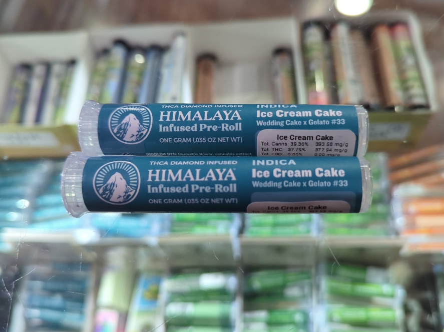Himalaya Ice Cream Cake 1g infused Preroll