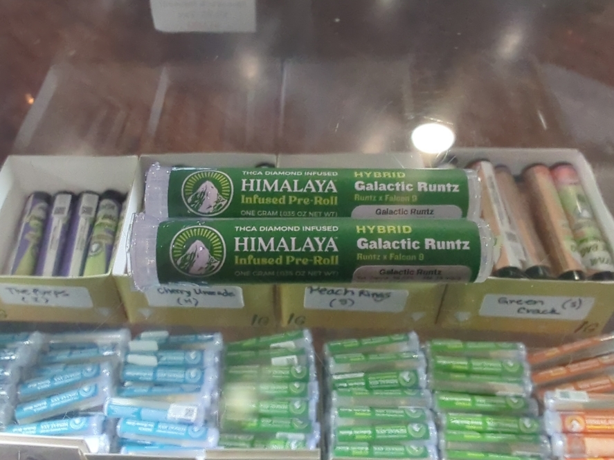 Himalaya Galactic Runtz 1g  infused Preroll