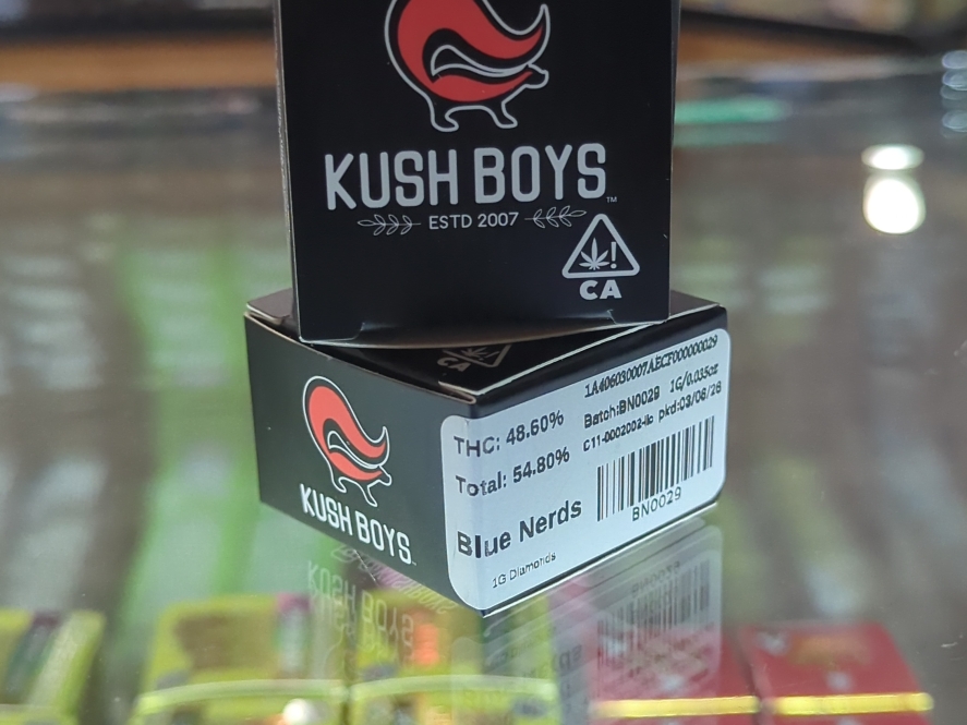 Kush Boys Blue Nerds 1g diamond 1g Concentrate