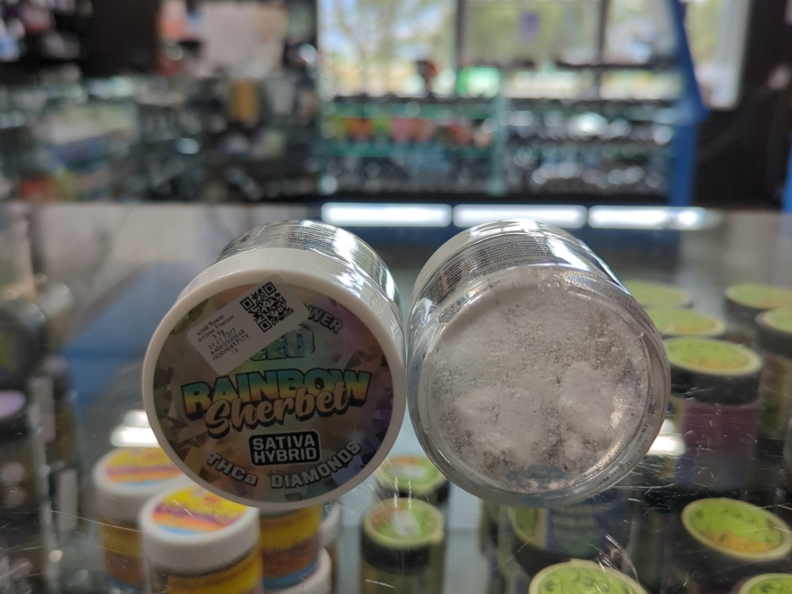 ICED jarred Infused flower Rainbow Sherbet 3.5g