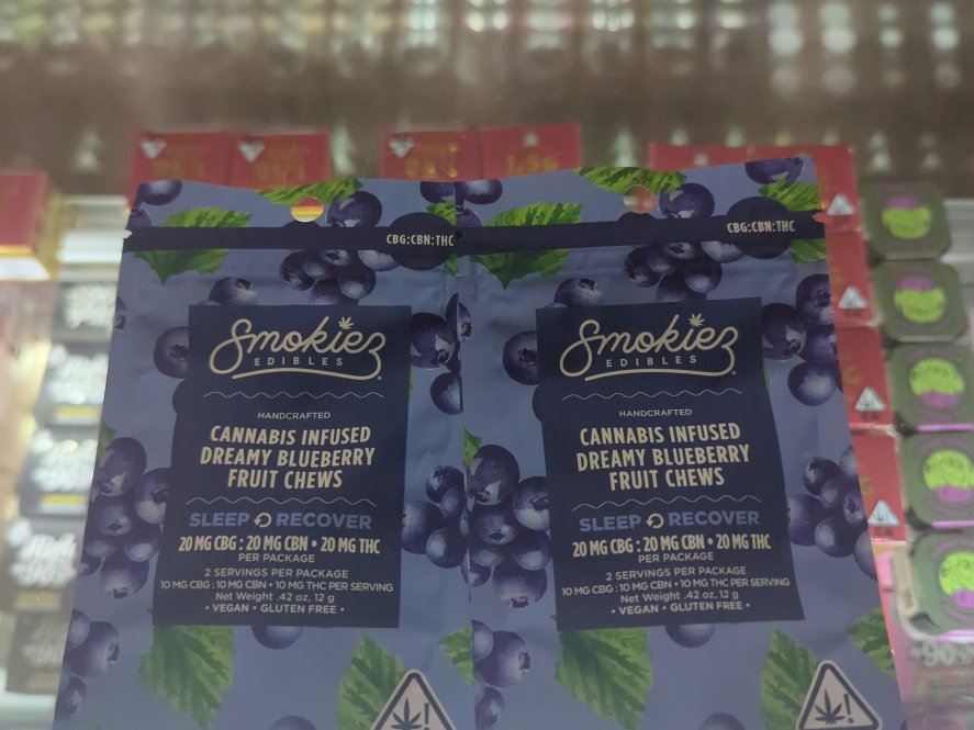 Smokiez Sweet Blueberry 20mg 2-pk Edibles