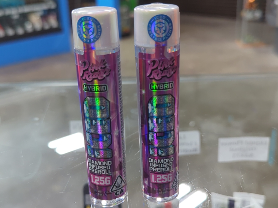 ICED 1.25g Pink Runtz Infused Preroll