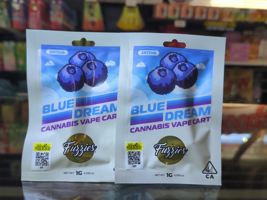 Fuzzies Blue Dream 1g Cartridge