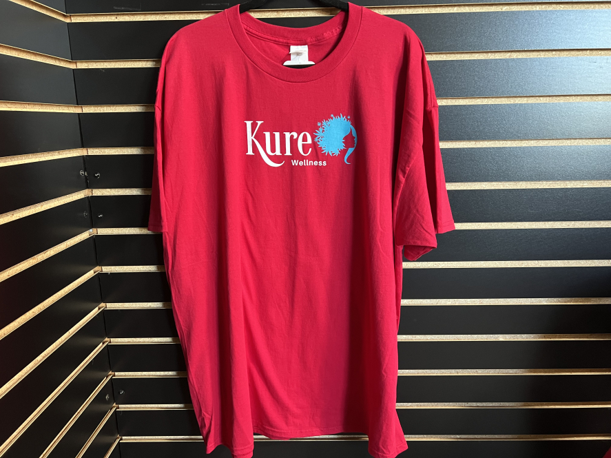 Kure Deep Red T-Shirt 2XL Apparel