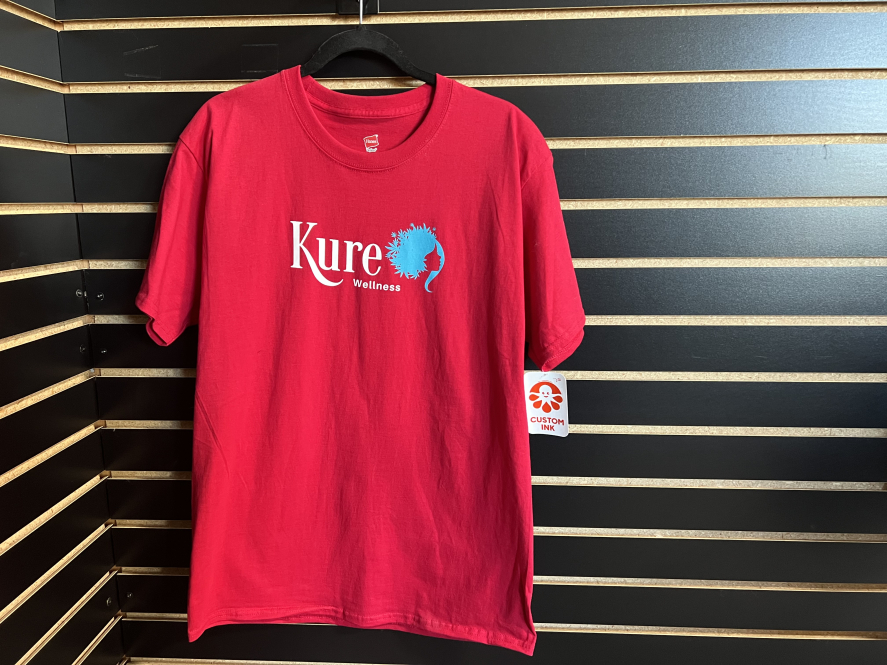 Kure Deep Red T-Shirt Large Apparel