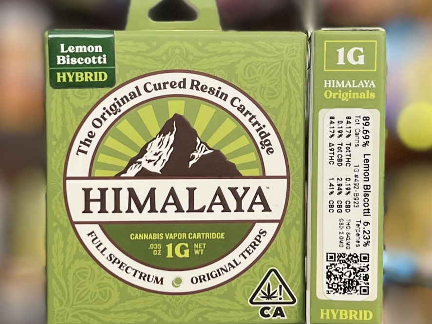 Himalaya Lemon Biscotti 1g Cartridge