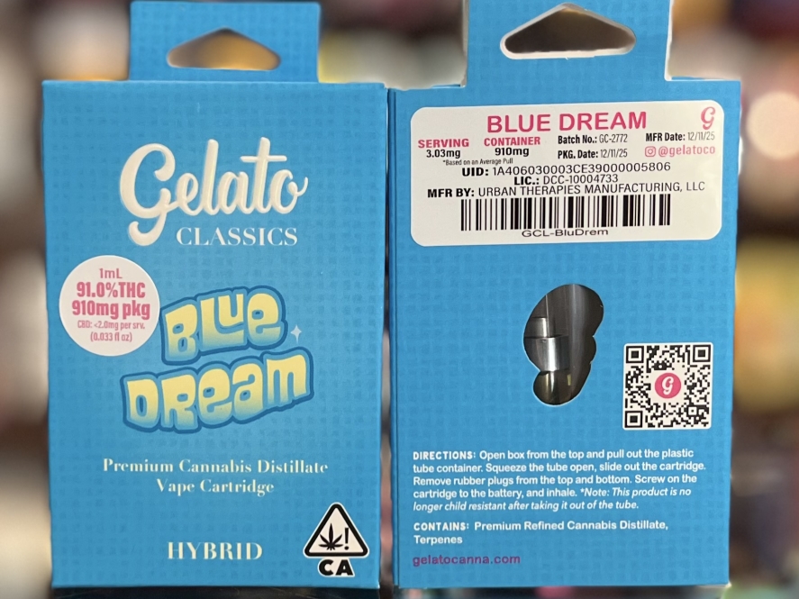 Gelato Classics Blue Dream 1g Cartridge