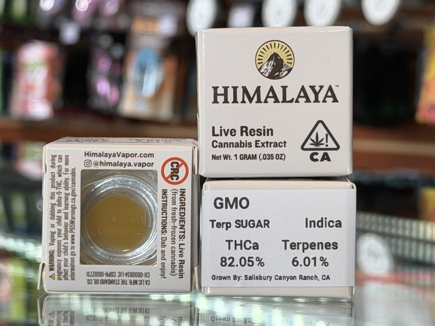 Himalaya GMO 1g Live Resin Sugar