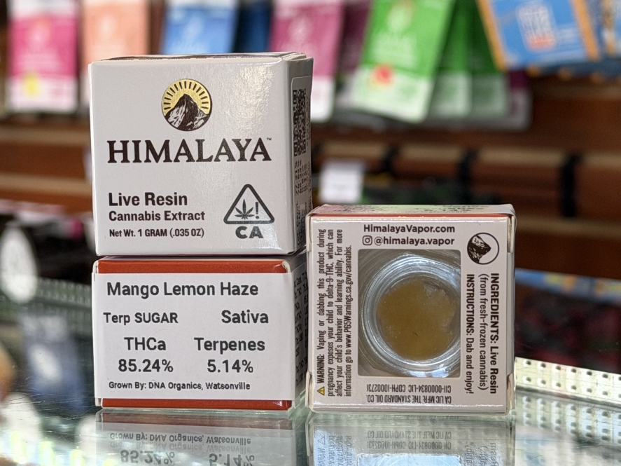 Himalaya Mango Lemon Haze 1g Live Resin Sugar