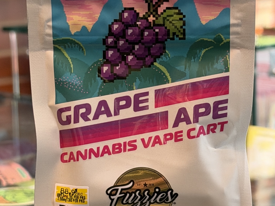 Fuzzies Grape Ape 1g Cartridge