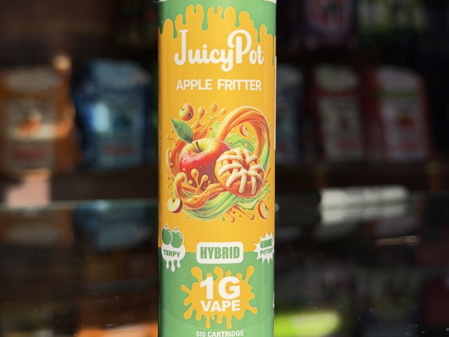 Juicy Pot Apple Fritter 1g Cartridge