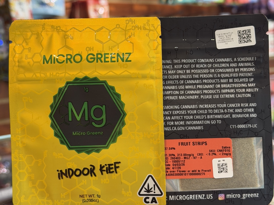 Micro Greenz Fruit Strips 1g Kief