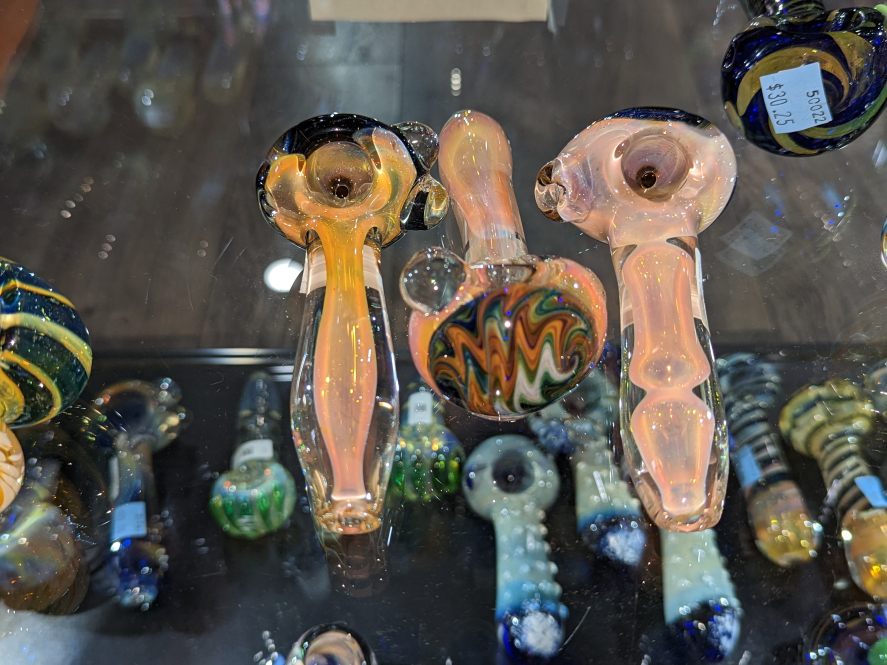 Pink Fumed Heavy Handpipe