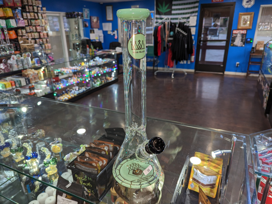 King Glass 16 in. 9mm Beaker