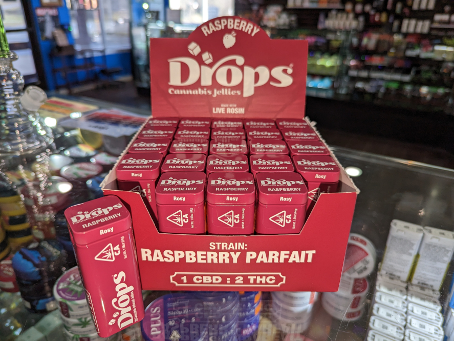 Drops CBD 1:2 Raspberry Parfait 20pc Gummies