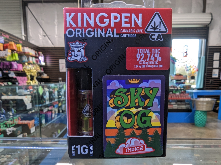 Kingpen Sky OG 1g Cartridge