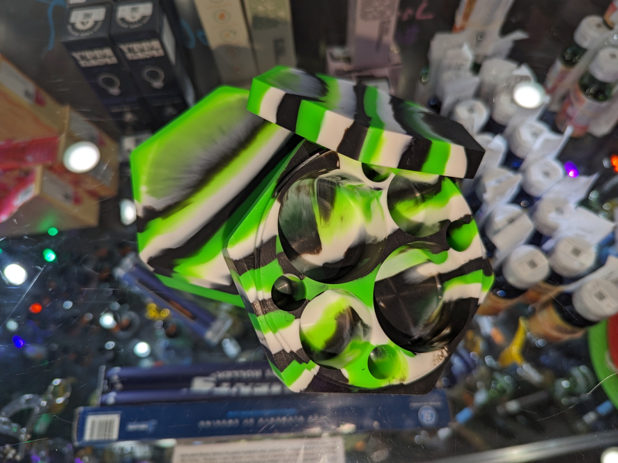Silicone Dab Storing Hexagon Container