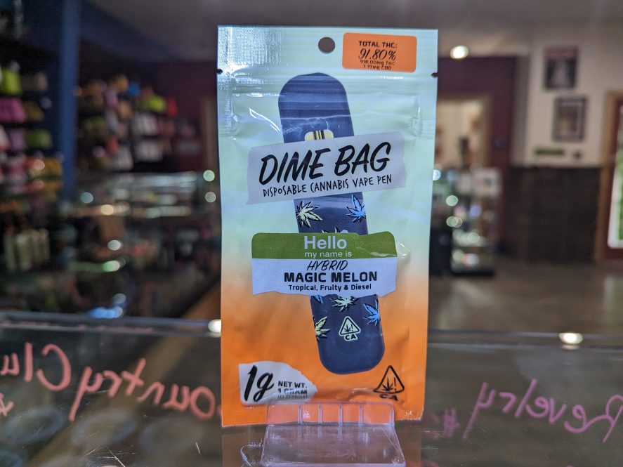 Dime Bag Magic Melon 1g Disposable Cartridge