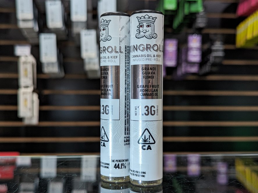 Kingroll Grandi Guava x Grapefruit Romulan 1.3g Infused Preroll