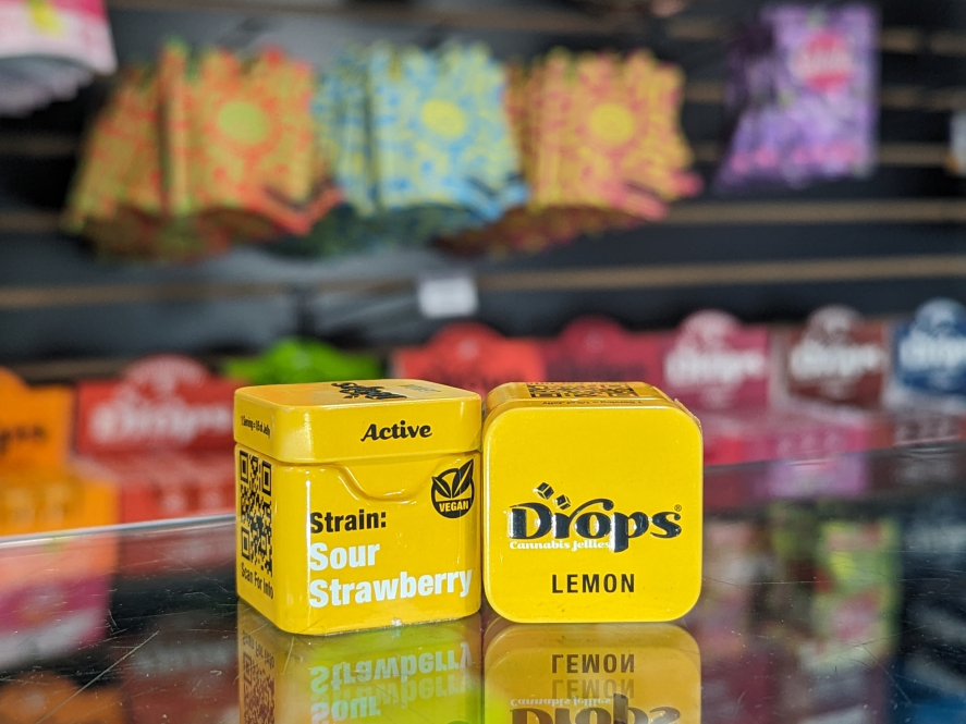 Drops Lemon 100mg 2Pc Gummies