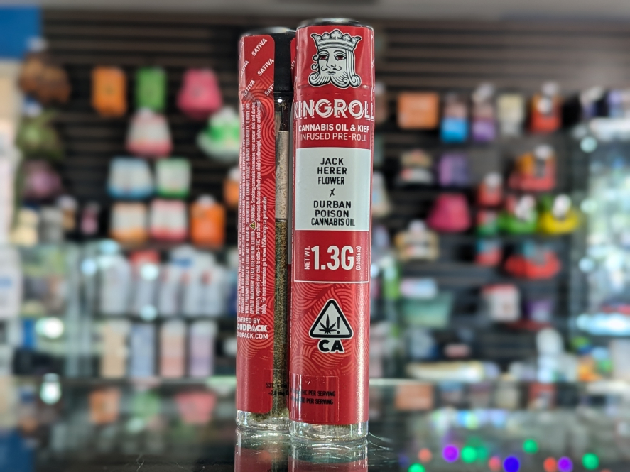 Kingroll Jack Herer x Durban Poison 1.3g Infused Preroll