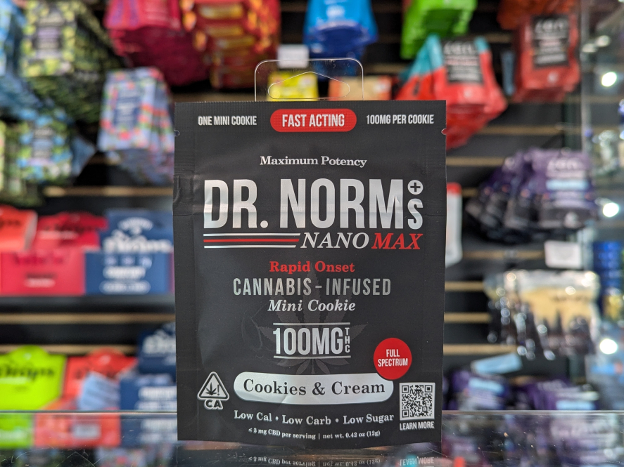 Dr. Norm's Max100mg Cookies & Cream Cookie