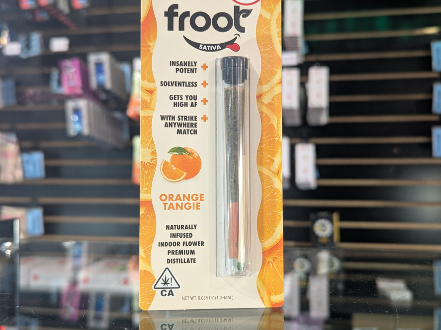 Froot Orange Tangie 1g Infused Preroll
