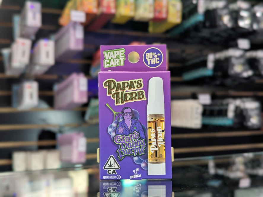 Papa's Herb Grand Daddy Purp 1g Cartridge