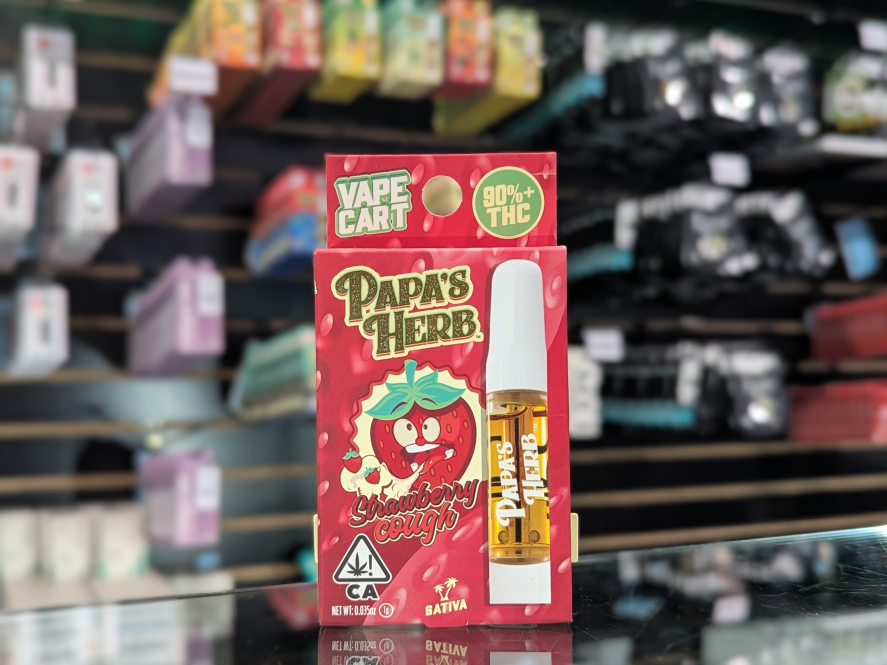 Papa's Herb Strawberry Cough 1g Cartridge