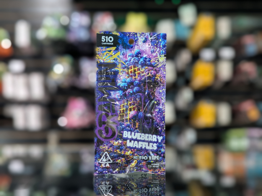 Gramlin Blueberry Waffles 1g Cartridge