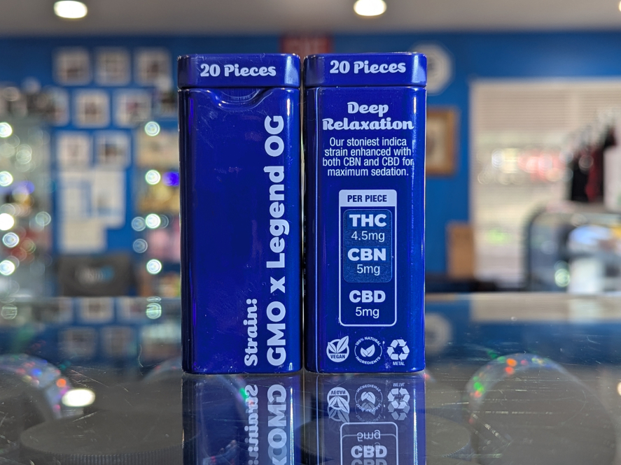 Drops Black Currant Deep Relaxation 100mg THC: 100mg CBD: 100mg CBN 20pc Gummies