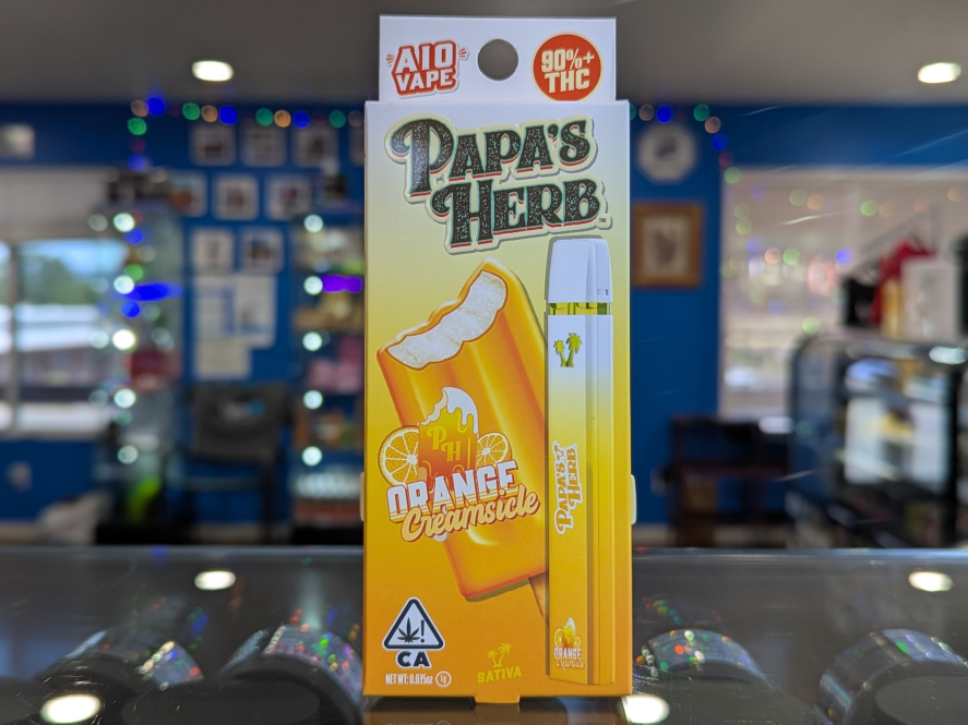 Papa's Herb Orange Creamsicle 1g All in One Cartridge