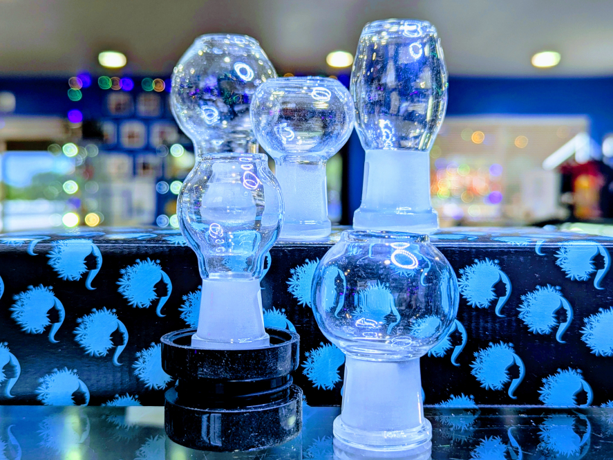 Clear glass dome