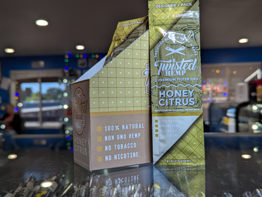 Twisted Hemp Wraps Honey Citrus (729)