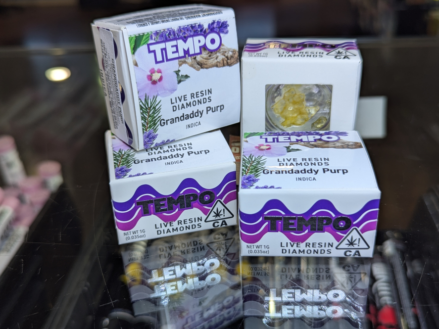 Punch Tempo Granddaddy Purp 1g Live Resin Diamonds
