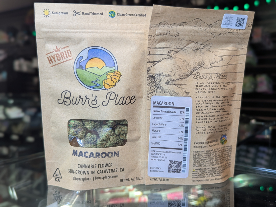 Burr's Place Macaroon 7g Flower