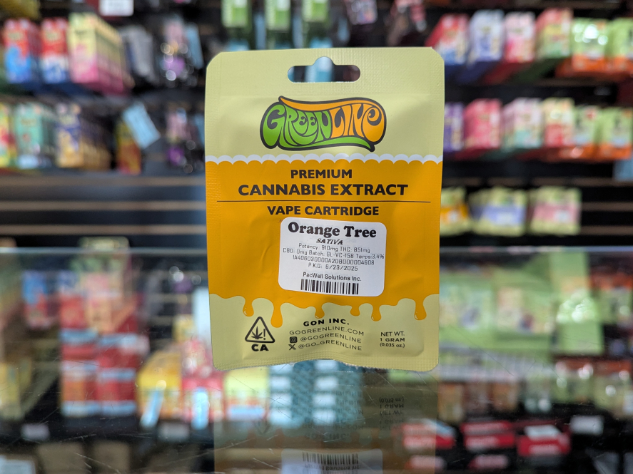 Greenline Orange Tree 1g Cartridge