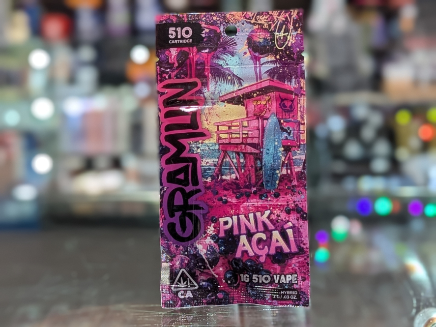 Gramlin Pink Acai 1g Cartridge