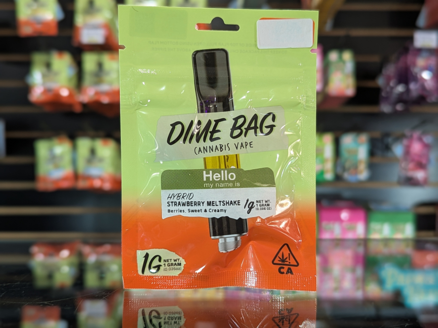 Dime Bag Strawberry Meltshake 1g Cartridge