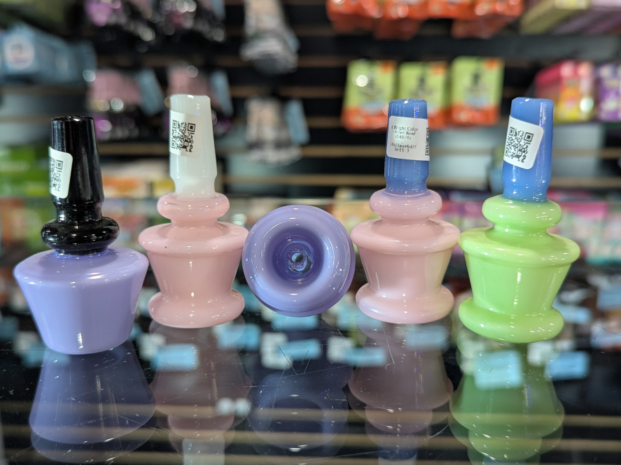 Ribbed Bright Color 14mm Bowl (64076)